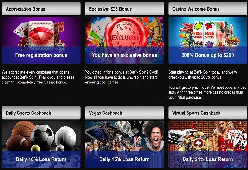 Bet'N'Spin Casino Promotion