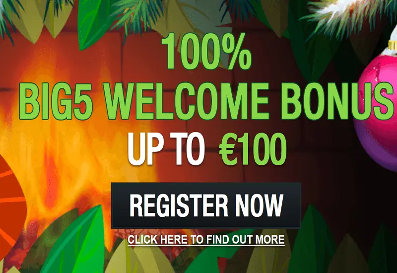 Big 5 Casino Bonus And Review News 100 Up To €500 Free Bonus