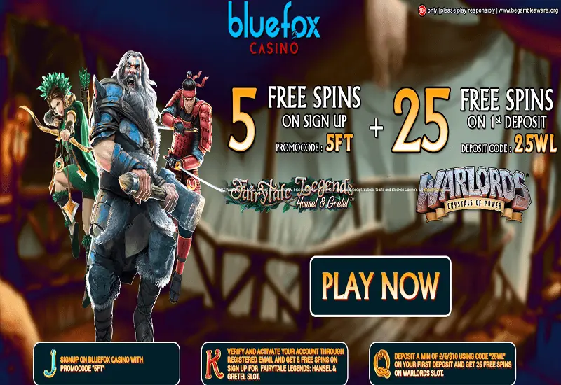 Blue Fox Casino Promotion