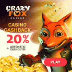 CrazyFox Casino Bonus And  Review  Promotion