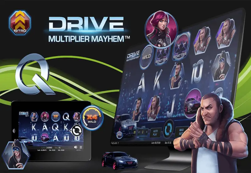 Drive: Multiplier Mayhem Video Slots