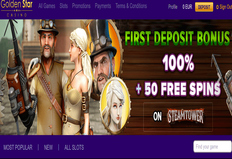 Smart Mobile Casino Home Page