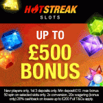 Hot Streak Casino Bonus And  Review  Promotion