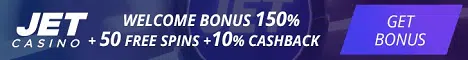 Jet Casino Review Bonus
