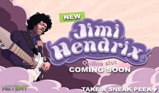 Jimi Hendrix Video Slot from NetEnt