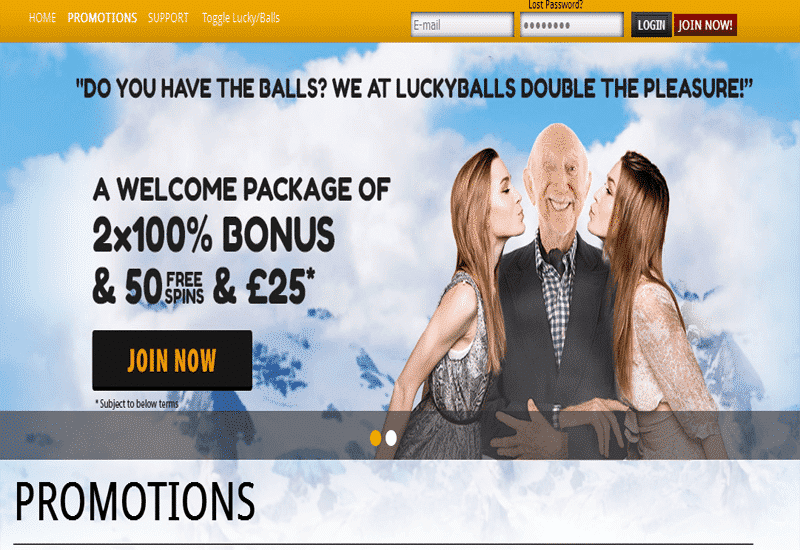 Lucky Balls Casino Promotions