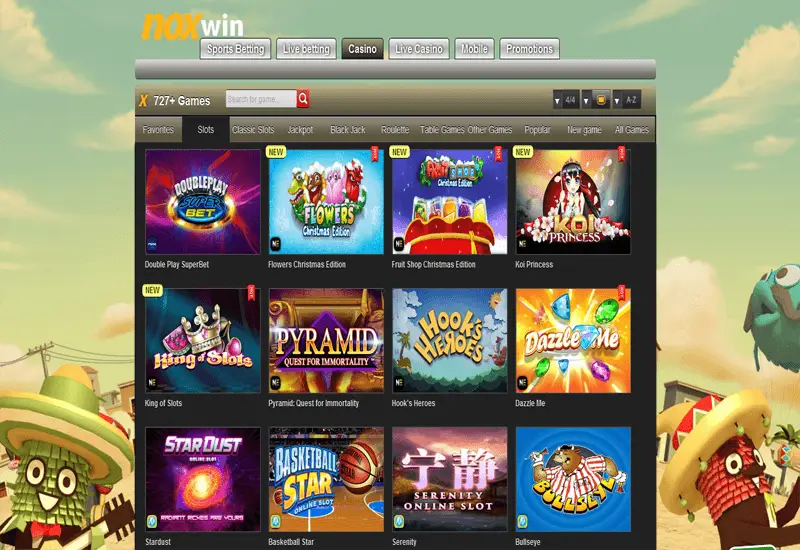 Noxwin Casino Games