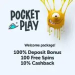 PocketPlay Casino Banner - 250x250