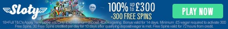 Sloty Casino Bonus And Review
