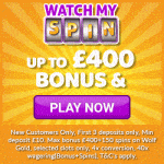 WatchMySpin Casino Bonus And  Review  Promotion