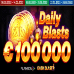 Daily Blasts: $100,000 from bCasino and Playson