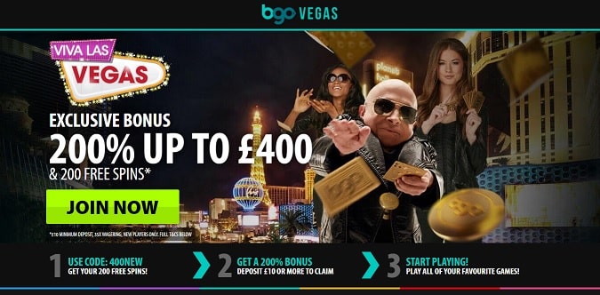 BGO Casino exclusive