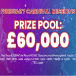 Black Spins: £60,000 February Carnival Missions