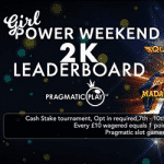 Girl Power Weekend: £2,000 from Bonzo Spins