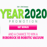 Year 2020 - online promotion by CasinoLuck