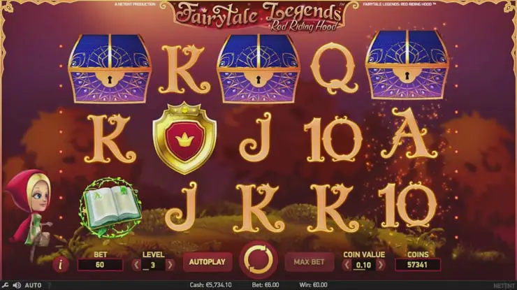 Fairytale Legends: Red Riding Hood Video Slot from NetEnt