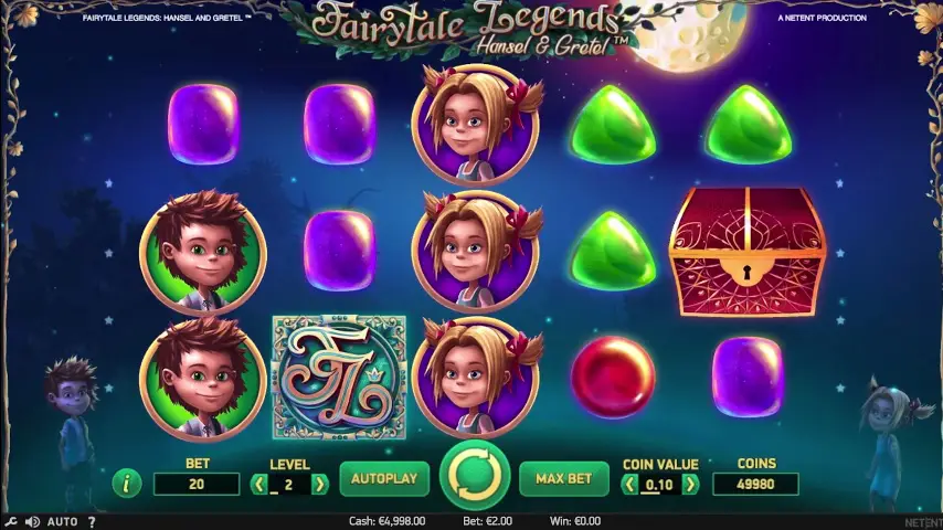 Fairytale Legends: Hansel & Gretel Video Slot from NetEnt