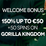 JackieJackpot Casino: 150% Bonus + 50 Spins