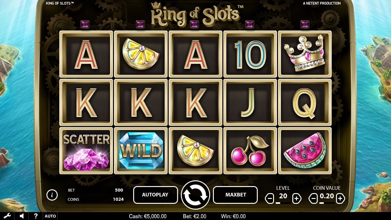 King of Slots NetEnt Game