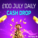 £100 July Daily Cash Drop at Magical Vegas