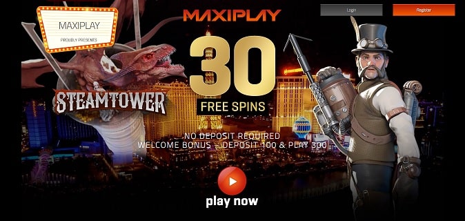 MaxiPlay Casino free spins