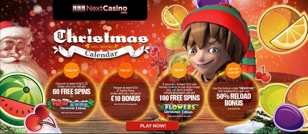 NextCasino bonuses & free spins