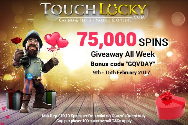 Touch Lucky Casino free spins