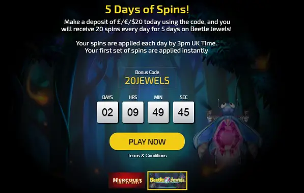 Trada Casino Promotion